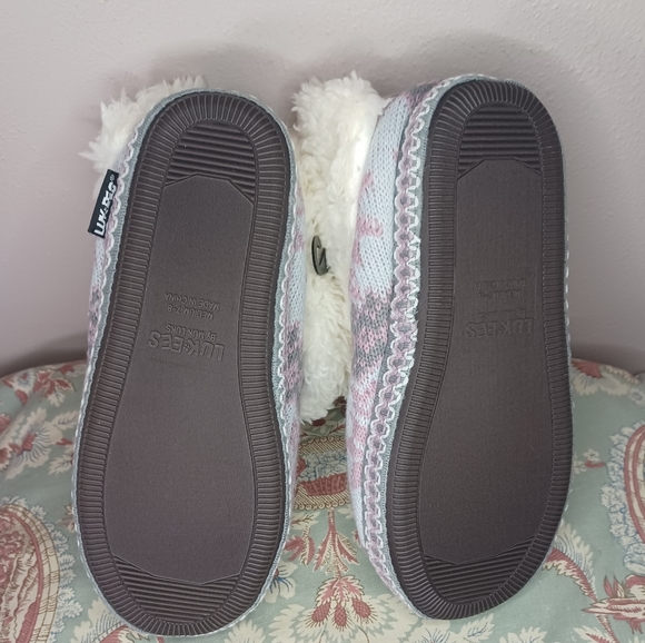 Luk-ees by Muk Luks Slippers Size Medium 7/8 - Picture 5 of 6
